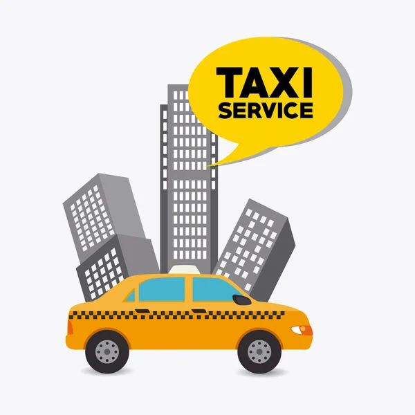 Diseño de taxi . — Archivo Imágenes Vectoriales