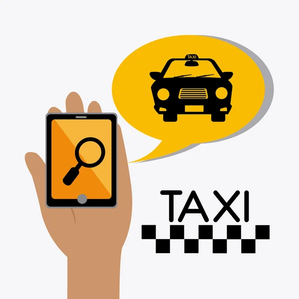 Taxi design. — Stock Vector