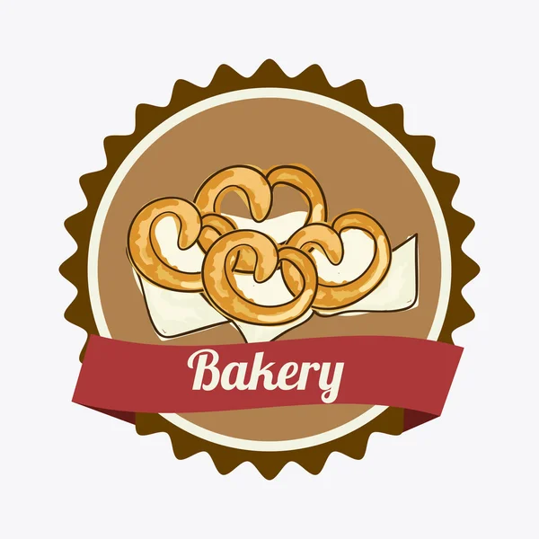 Bakkerij ontwerp. — Stockvector