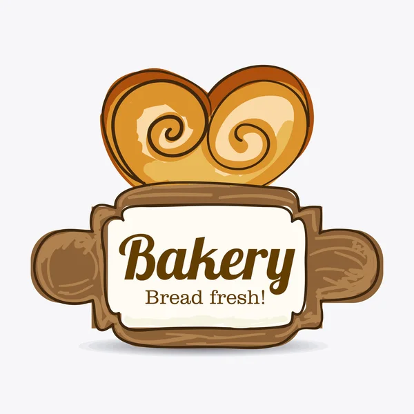 Diseño de panadería . — Archivo Imágenes Vectoriales