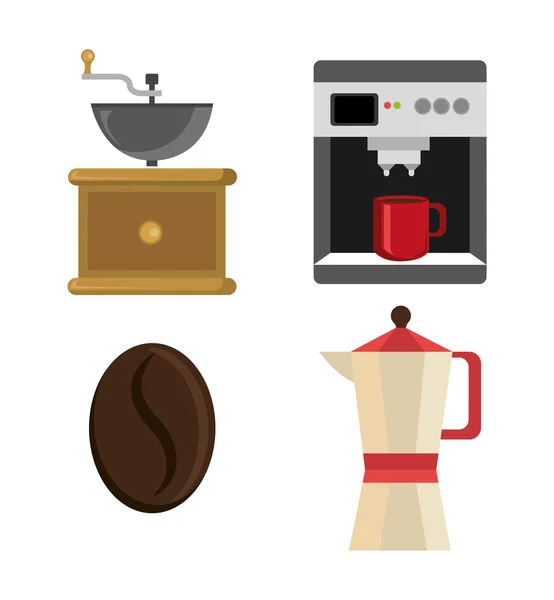 Diseño de café . — Vector de stock