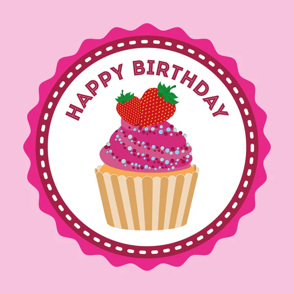 Happy birthday — Stock Vector