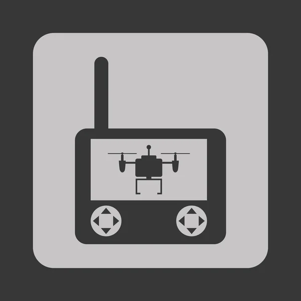 Tecnología de drones — Vector de stock