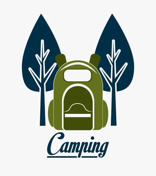 Camping design. — Stock Vector