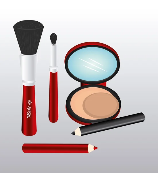 Make up design. — Stock Vector