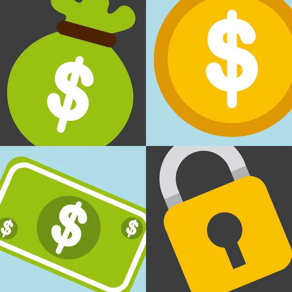 Business security — Stock Vector