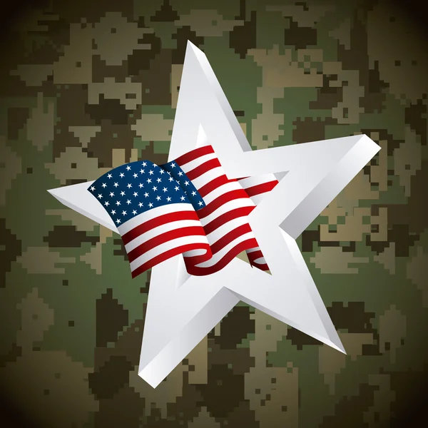 Camouflage militaire — Image vectorielle