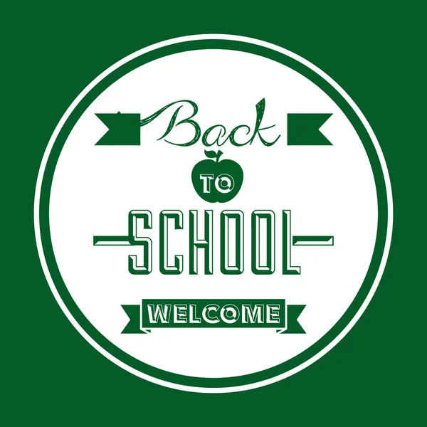 Back to school — Stock Vector