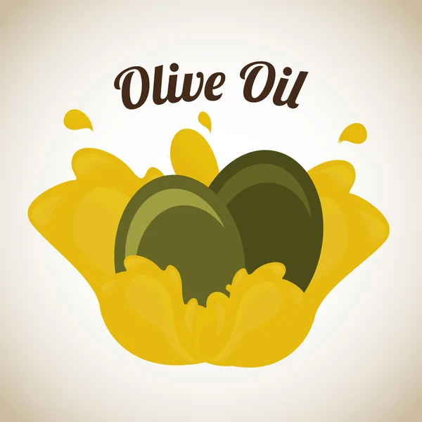 Aceite de oliva — Vector de stock