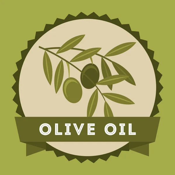 Aceite de oliva — Vector de stock