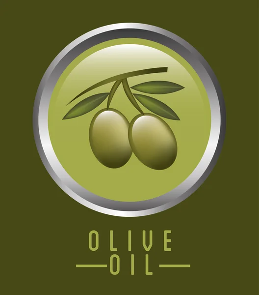 Aceite de oliva — Vector de stock