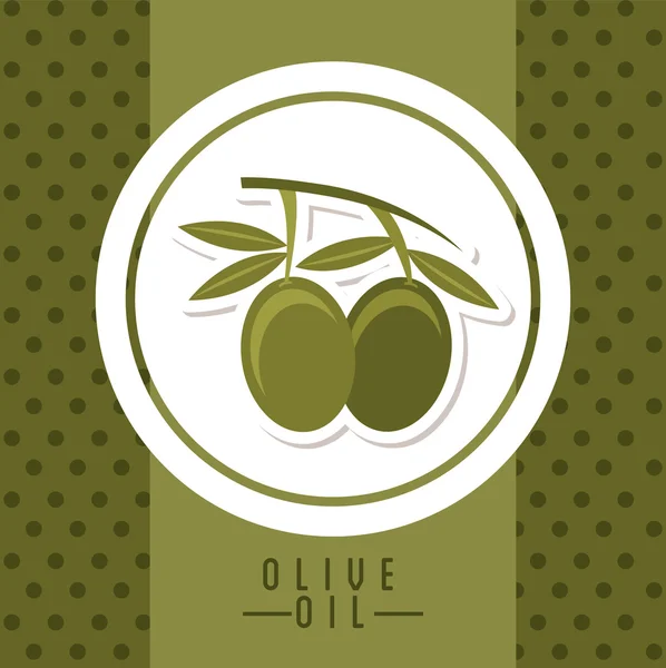 Aceite de oliva — Vector de stock