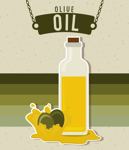 Olijfolie — Stockvector