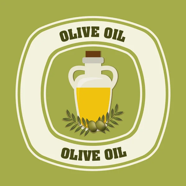 Aceite de oliva — Vector de stock