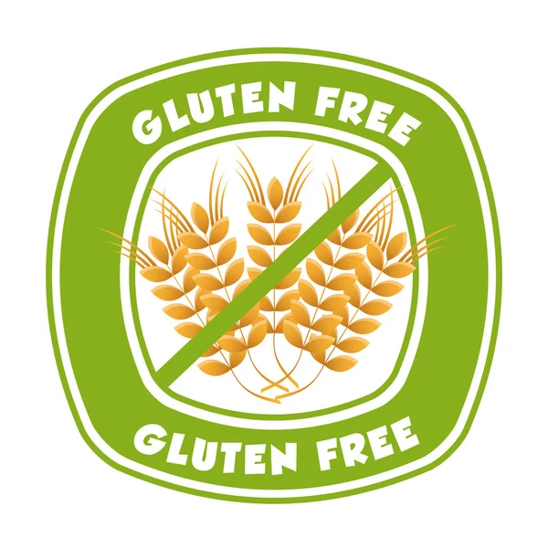 Libre de gluten — Vector de stock