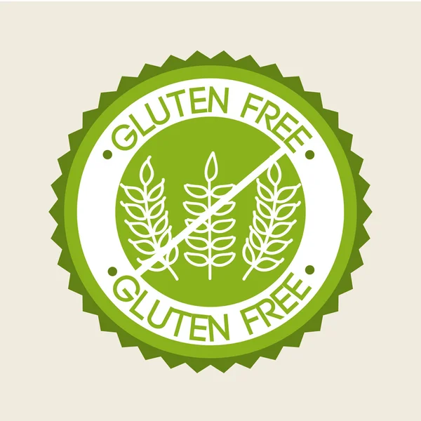 Libre de gluten — Archivo Imágenes Vectoriales