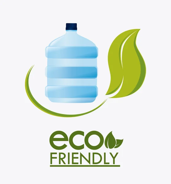 Ecologie ontwerp. — Stockvector