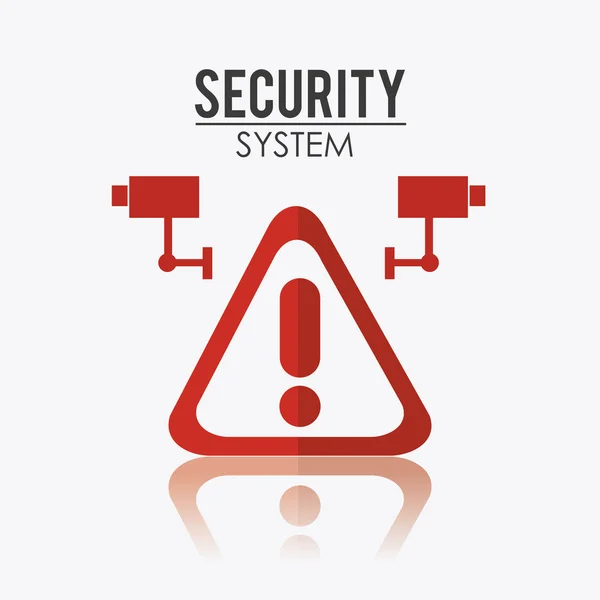 セキュリティ システムの設計. — ストックベクタ