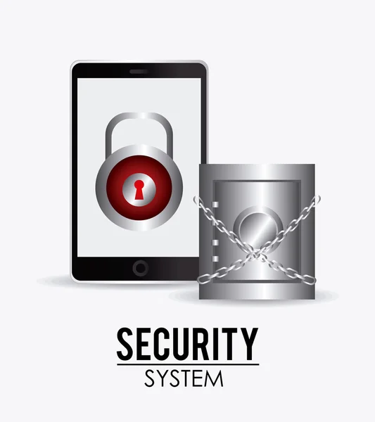 Security system design. — Stock Vector