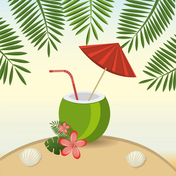 Summer design. — Stock Vector