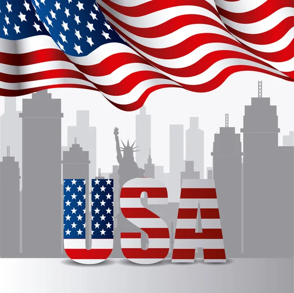 USA design. — Stock Vector