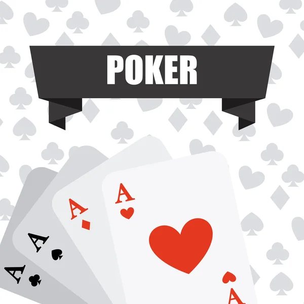 Het icoon van Casino — Stockvector