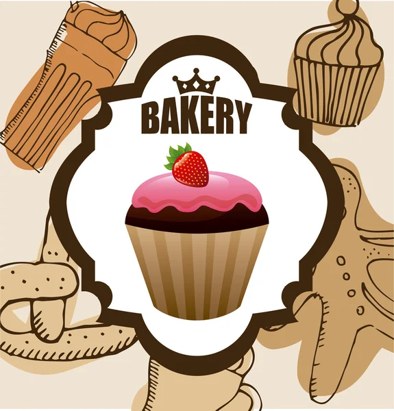 Bäckerei — Stockvektor