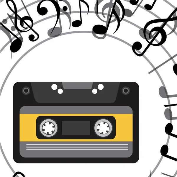 Music player — Stock Vector