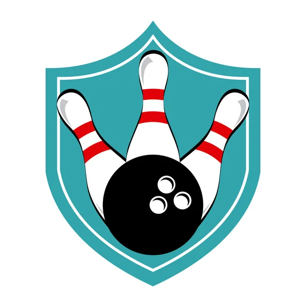 Sport de bowling — Image vectorielle