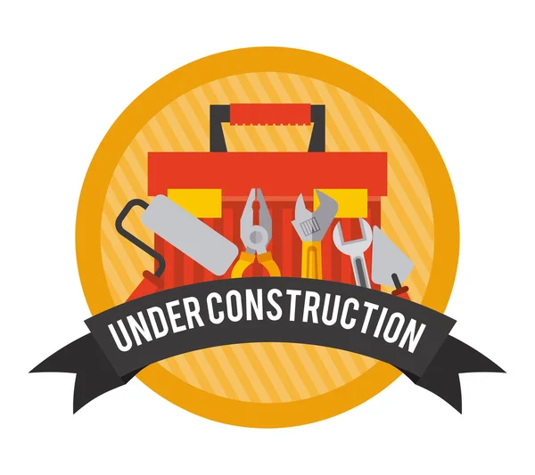 Under construction — Stock Vector