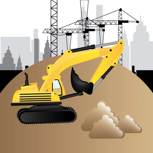 En construcción — Vector de stock