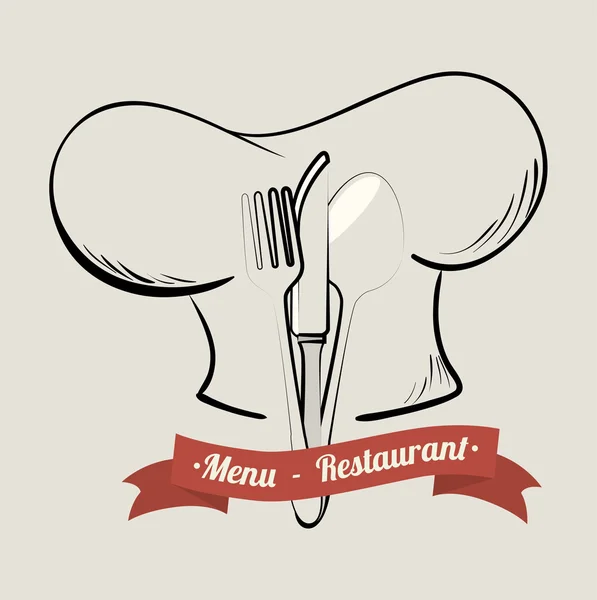 Design de restaurant . — Image vectorielle