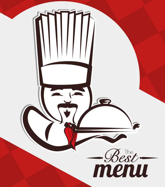 Design de restaurant . — Image vectorielle