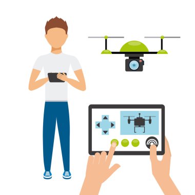 drone technology  clipart