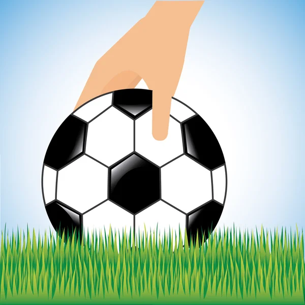 Voetbal voetbal — Stockvector