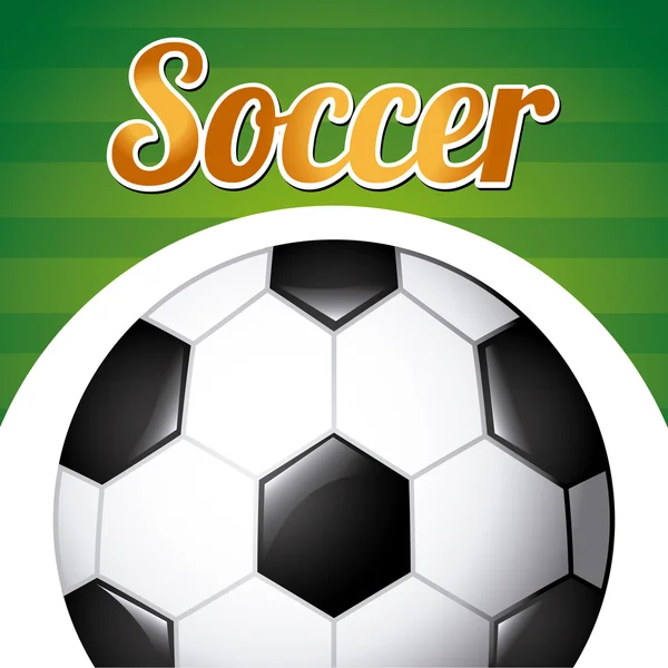 Fútbol de fútbol — Archivo Imágenes Vectoriales