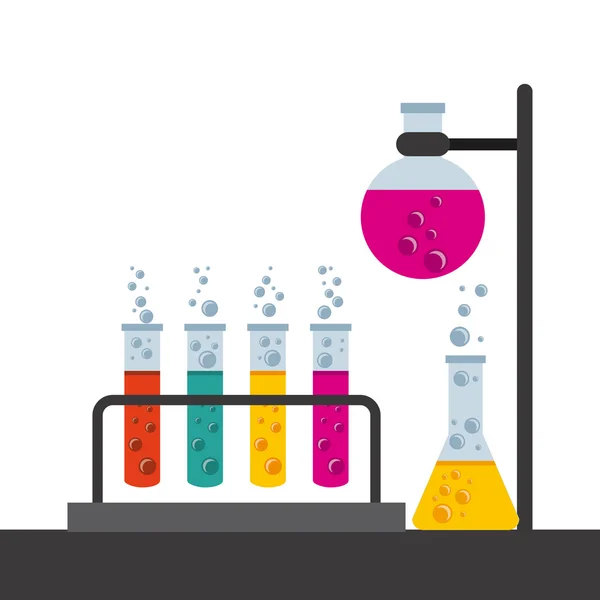 Laboratorio científico — Vector de stock