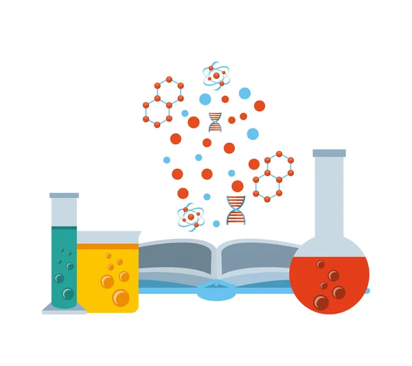 Laboratorio científico — Vector de stock