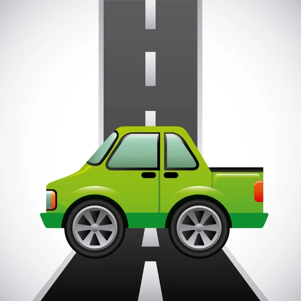 Carretera — Vector de stock