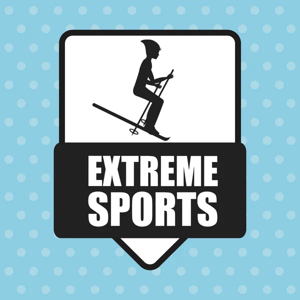 Extremsport — Stockvektor