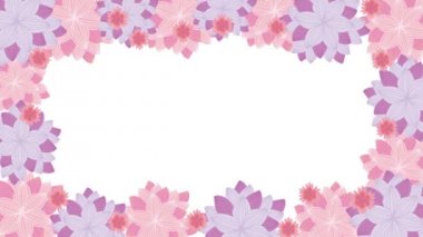 Çiçekler Video animasyon