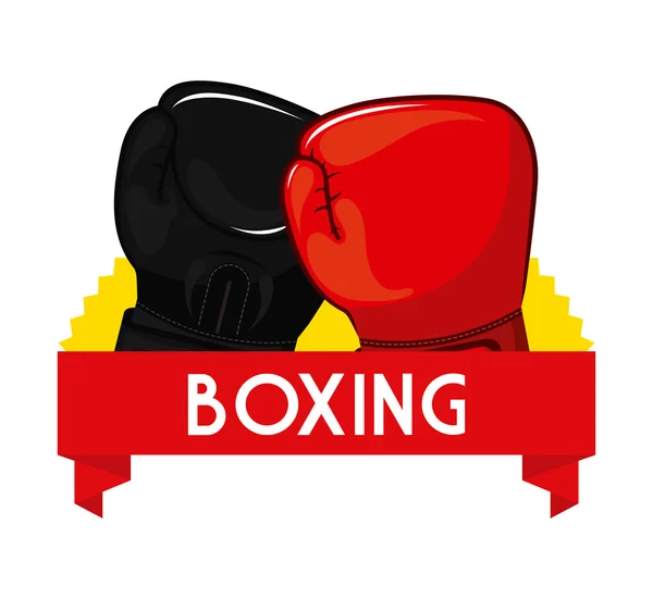 Sport boks — Wektor stockowy