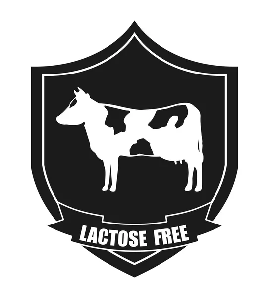 Sin lactosa — Archivo Imágenes Vectoriales
