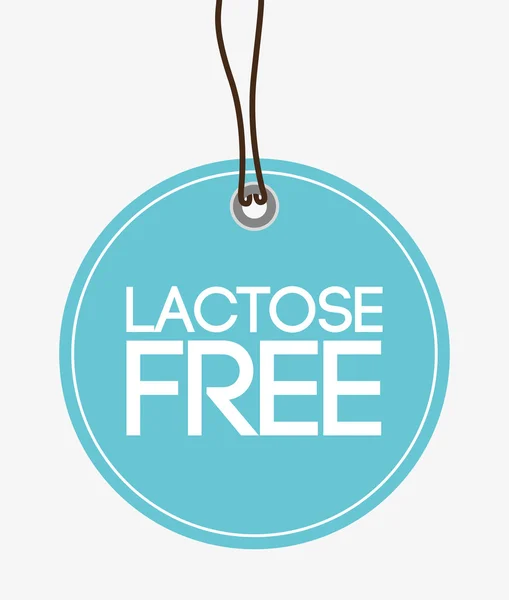 Lactose free — Stock Vector