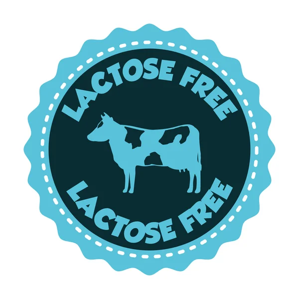 Sans lactose — Image vectorielle