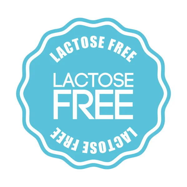 Lactose free — Stock Vector