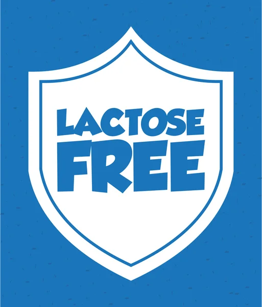 Lactose free — Stock Vector