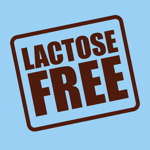 Lactose free — Stock Vector