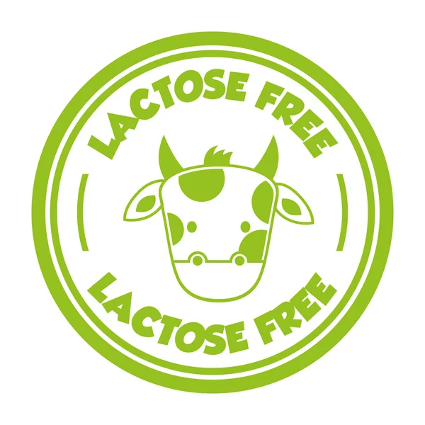 Lactose free — Stock Vector