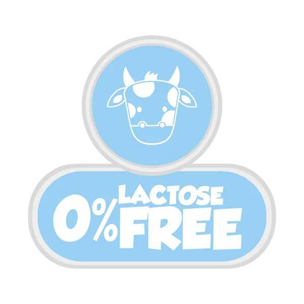 Lactose free — Stock Vector